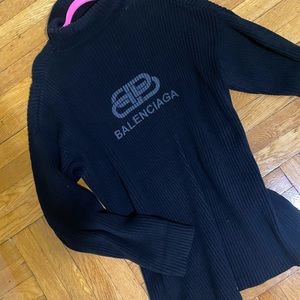 Balenciaga long winter sweater